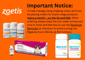 Changes to Our Zoetis Order Schedule — What You Need to Know