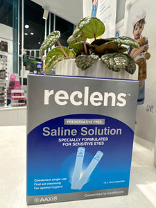 Reclens Saline Solution 15X15mL