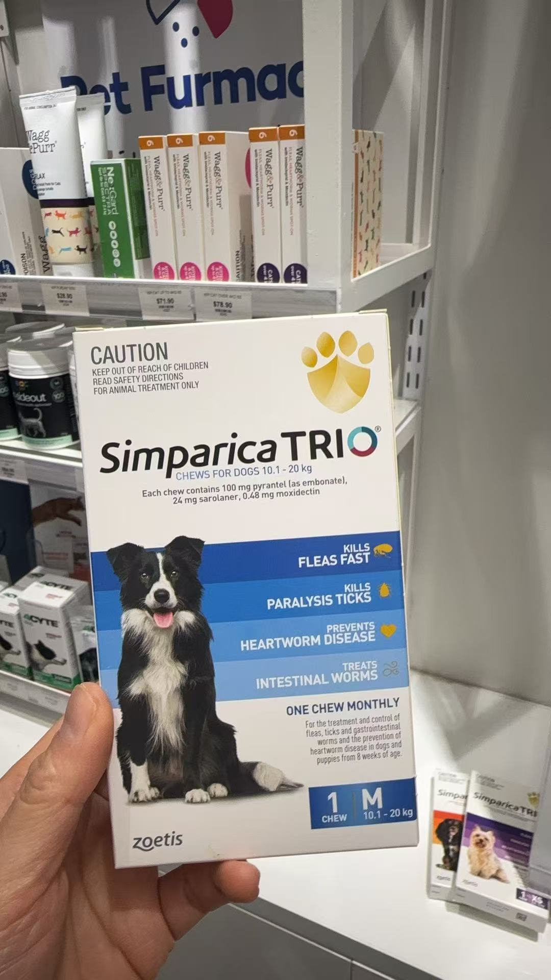 Simparico Trio single chewable tablet