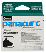 Load image into Gallery viewer, Panacur C Canine Dewormer (Fenbendazole) - Pack of 3 sachets
