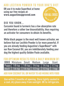 Augustine Approved Lecithin Powder (100% certified organic) 100g / 3.55oz