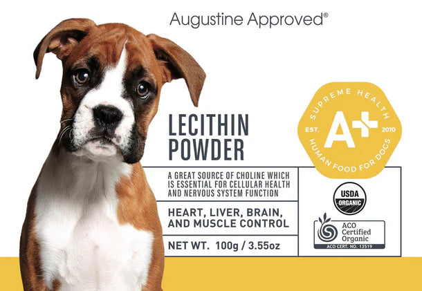 Augustine Approved Lecithin Powder (100% certified organic) 100g / 3.55oz