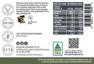 Augustine Approved Wakame Powder 250g (100% certified organic)
