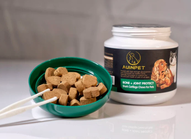 AUINPET BONE + JOINT PROTECT Shark Cartilage Chews For Pets