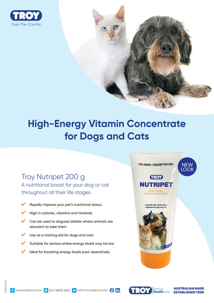 Nutript Nutripet High-Energy Vitamin Concentrate for Dogs and Cats 200G – Pet ...